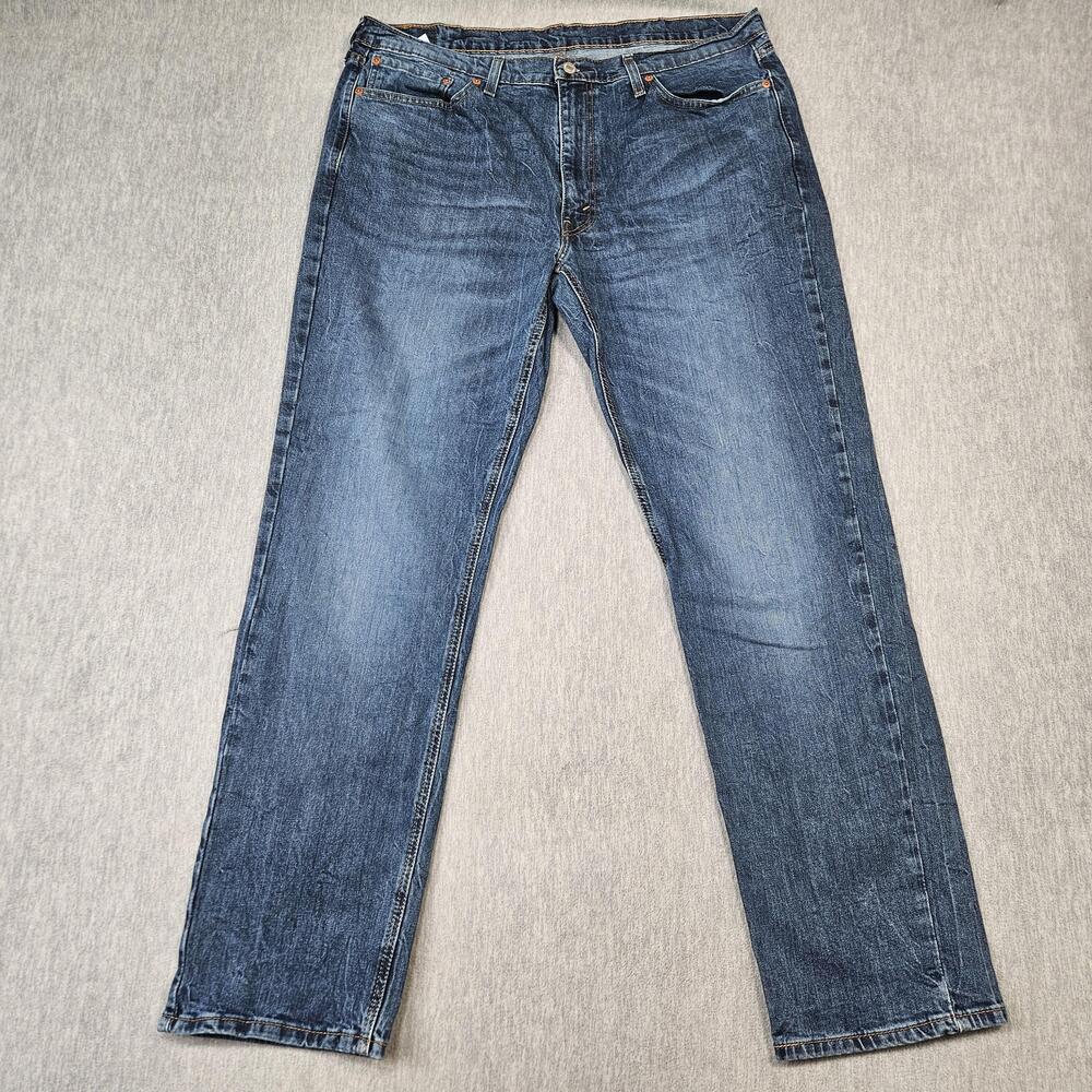 Levi's Jeans Mens 38x34 Blue Athletic Fit Stretch Denim Medium Wash